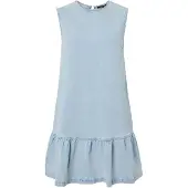 Pieces Pcmonica Denim Minikjole
