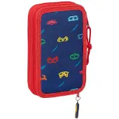 PJ Masks Pjmasks Ready Double Filled Pennal 28 Enheter