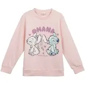 Disney Cotton Brushed Stitch Collegegenser