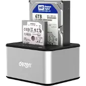 Dezen Dual HDD Docking Station - 2.5" & 3.5"