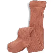 Mp Denmark Bomull Rib Strømpe Copper Brown (70 / 8-9 mnd)