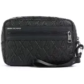 Armani Exchange for man. XM001272AF12133UC001 Embossed bag black (OSFA), Casual, Polyester