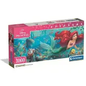 Clementoni Puslespill Panorama HQC The Little Mermaid, 1000 br 2D Puslespill