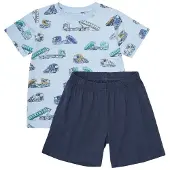 Minymo T-shirt+Short Set AOP Skyway (122 / 7 år)