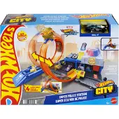 Hot Wheels Bilbane - City Super Police Stasjon - - OneSize - Bilbane