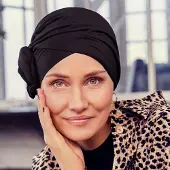 Christine Headwear Zuri turban i myk bomull