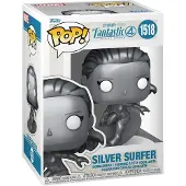 Funko POP! De Fantastiske Fire Sølv Forundring Første Steg Surferfigur 9 Cm