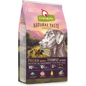 Granatapet Natural Taste Monoprotein Hest - Sparepakke: 2 x 12 kg