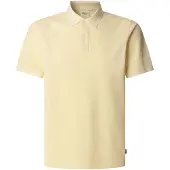 Pepe Jeans for man. PM542099 New Oliver yellow polo shirt (M), Casual, Cotton, Short sleeve