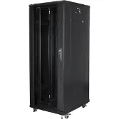 Lanberg FF01-6832-12B rackskap 32U flatpakket 600x800 mm 19, svart