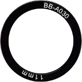 Elvedes Alloy Kranklager-spacer 2 Enheter