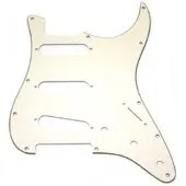 Fender 11-hulls Moderne Stratocaster Plekterbrett S/S/S Pergament
