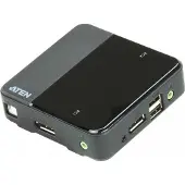 Aten CS782DP - KVM / lyd / USB-svitsj - 2 x KVM/lyd/USB - 1 lokalbruker - stasjonær