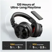 OneOdio Studio Max 1 trådløse hodetelefoner (svart)