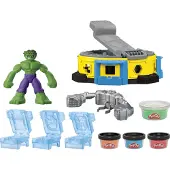 Play-Doh Forundring Hulk Leiresett For å Knuse Og Forme