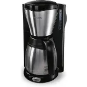 Philips Café Gaia Collection Café Gaia HD7546/20 Kaffetrakter, termokanne, Kaffebrygger (drypp), 1,32 l, Malt kaffe, 1100 W