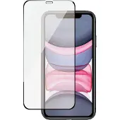 PanzerGlass SAFE. by | Case-Friendly - Skærmbeskytter for mobiltelefon - Edge-to-Edge passform - rammefarve sort | Apple iPhone 11/XR