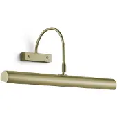 Knapstein Grit-40 billedlampe, lengde 40 cm, matt nikkel