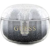 GUESS Glitter Gradient TWS Bluetooth-hodetelefoner med dockingstasjon - svart