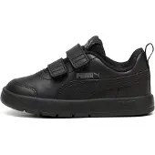 Puma Courtflex V3 Sneakers Toddlers, Shoes, Black/Black/Cast Iron, 22