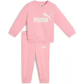 Puma Essentials Minicats Crew Set Toddler, Clothing, Pinkscape, 3-4Y