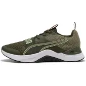 Puma Prospect Training Shoes, Shoes, Dark Olive/Lux Army/White, 40