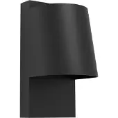 Eglo Utendørs LED-vegglampe stagnone i svart