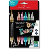 Faber-Castell Black Edition Shake&Paint 6x Metallic