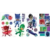 RoomMates Pyjamasheltene (PJ Masks) Wallstickers