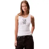 Calvin Klein Jeans Lv044c219g Ermeløs T-skjorte