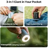 Flextailgear 3 In 1 Tiny Pump 2x Mini Luftkompressor For Bil