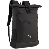 Puma PUMATECH Roll Top 26L Backpack, Accessories, Black, OSFA
