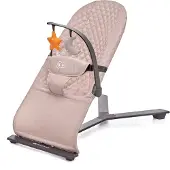 Kinderkraft MIMI, Gutt/Jente, Justerbart ryggstø, Sammenleggbar, Lekestang, Beige