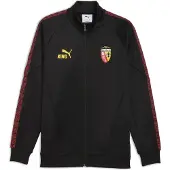 Puma RC Lens KING Anthem Jacket Men, Clothing, Black/Pelé Yellow, 3XL