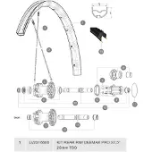 Mavic Deemax Pro Tubeless Bakfelg