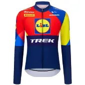 Santini Replica Lidl-trek 2025 Langermet Trøye