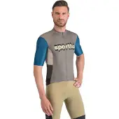 Sportful Supergiara Logo Kort Ermet Trøye