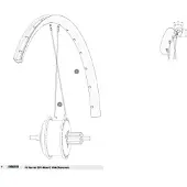 Mavic Rear Ebm Allroad S Landeveissykkel Felg
