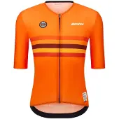Santini Uci World Champion Netherlands 2025 Kort Ermet Trøye