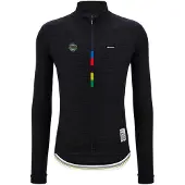 Santini Uci World Champion Mondo 2025 Langermet Trøye