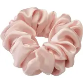 Lenoites Mulberry Silk Scrunchie Pearl Pink