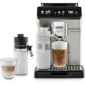 De'Longhi Eletta Explore ECAM450.55.S - Automatisk kaffemaskin med melkeskummer - 19 bar - sølv