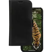 dbramante1928 Lynge lommebokdeksel for iPhone 15 Pro, fullnarvet skinn, svart