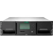 HP HPE StoreEver MSL3040 - Båndbibliotek - 720 TB / 1.8 PB - spor: 40 - LTO Ultrium (18 TB / 45 TB) x 1 - Ultrium 9 - SAS-3 - kan monteres i rack - 3U - 3 halvhøyde (HH) LTO-frekvensomformere per modul,