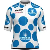 Santini La Vuelta Mountain Leader Kort Ermet Trøye
