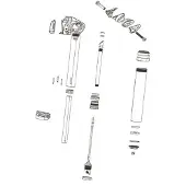 RockShox 175 Mm Reverb Axs B1 Overrør