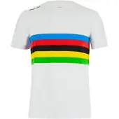 Santini Official Uci Rainbow 2025 Kortarmet T-skjorte