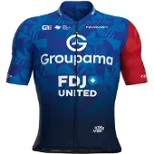 ALÉ Groupama Fdj Capsule Tdf 2025 Kort Ermet Trøye