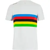 Santini Official Uci Rainbow 2025 Kortarmet T-skjorte