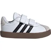 Adidas Sko - VL Court 3.0 CF I - Hvit/Svart/Grønn - - 25 - Sko